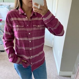 J. Crew | Striped button down shirt